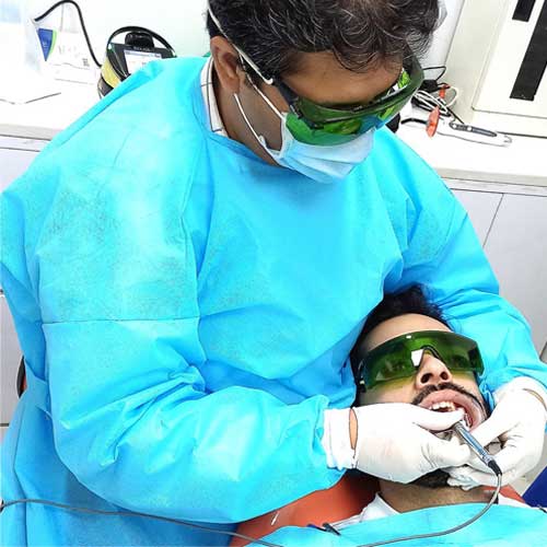 laser treatment teeth whitening by dr ujjwal gulati