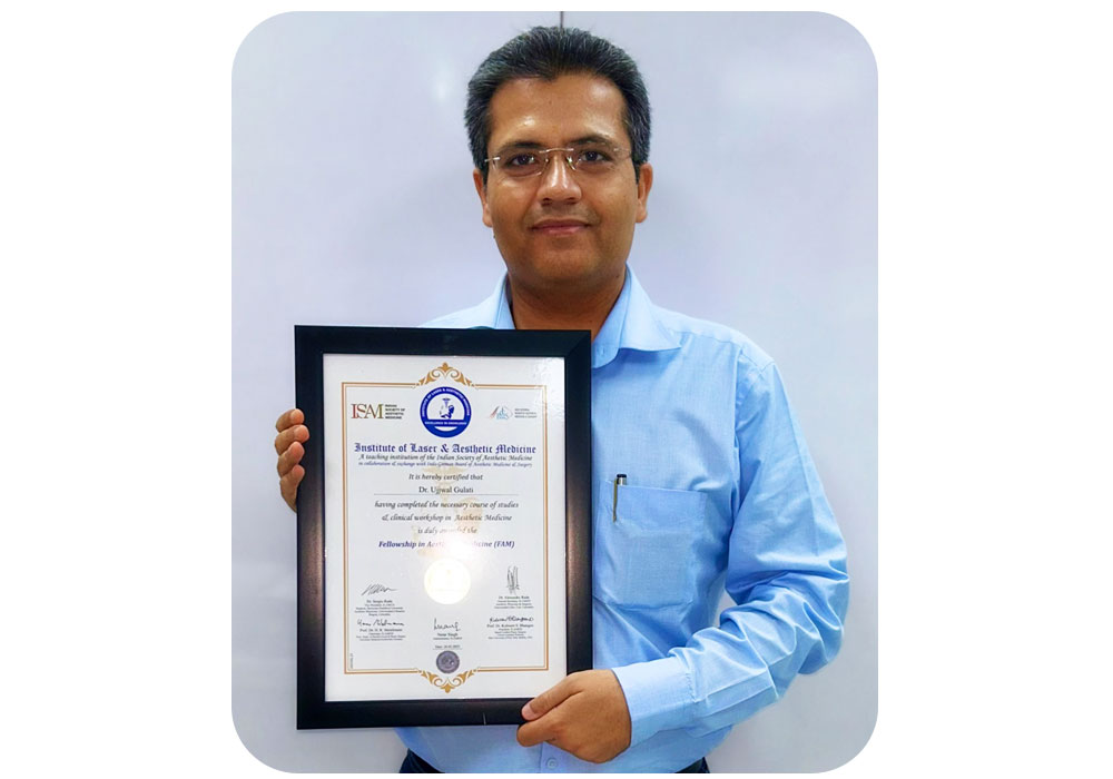 Dr Ujjwal Gulati - Advanced Fellowship - Aesthetic Medicine 2025