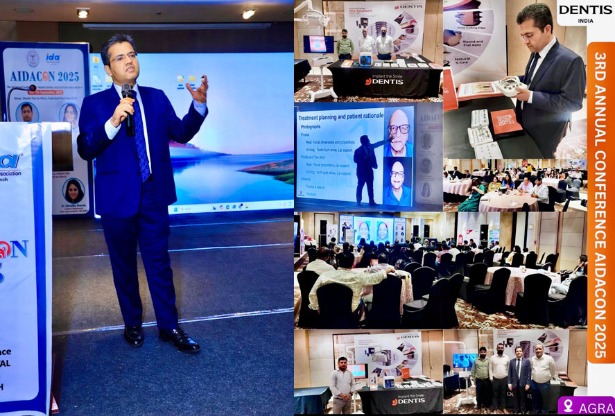 Dr Ujjwal Gulati Keynote on Full Arch Restoration with Dental Implants 3rd Annual Conference of AIDACON 2025