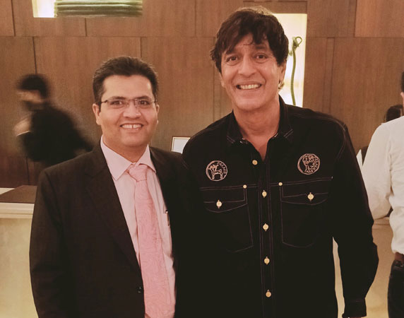 Topnotch Foundation at the International Healthcare Pride Awards 2022 - Dr Ujjwal Gulati and bollywood actor Chunky Panday.